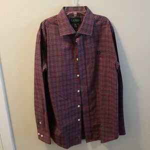 Plaid button down